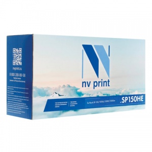 Картридж NV-Print совместимый с Ricoh SP150HE (408010) (1500 страниц) черный